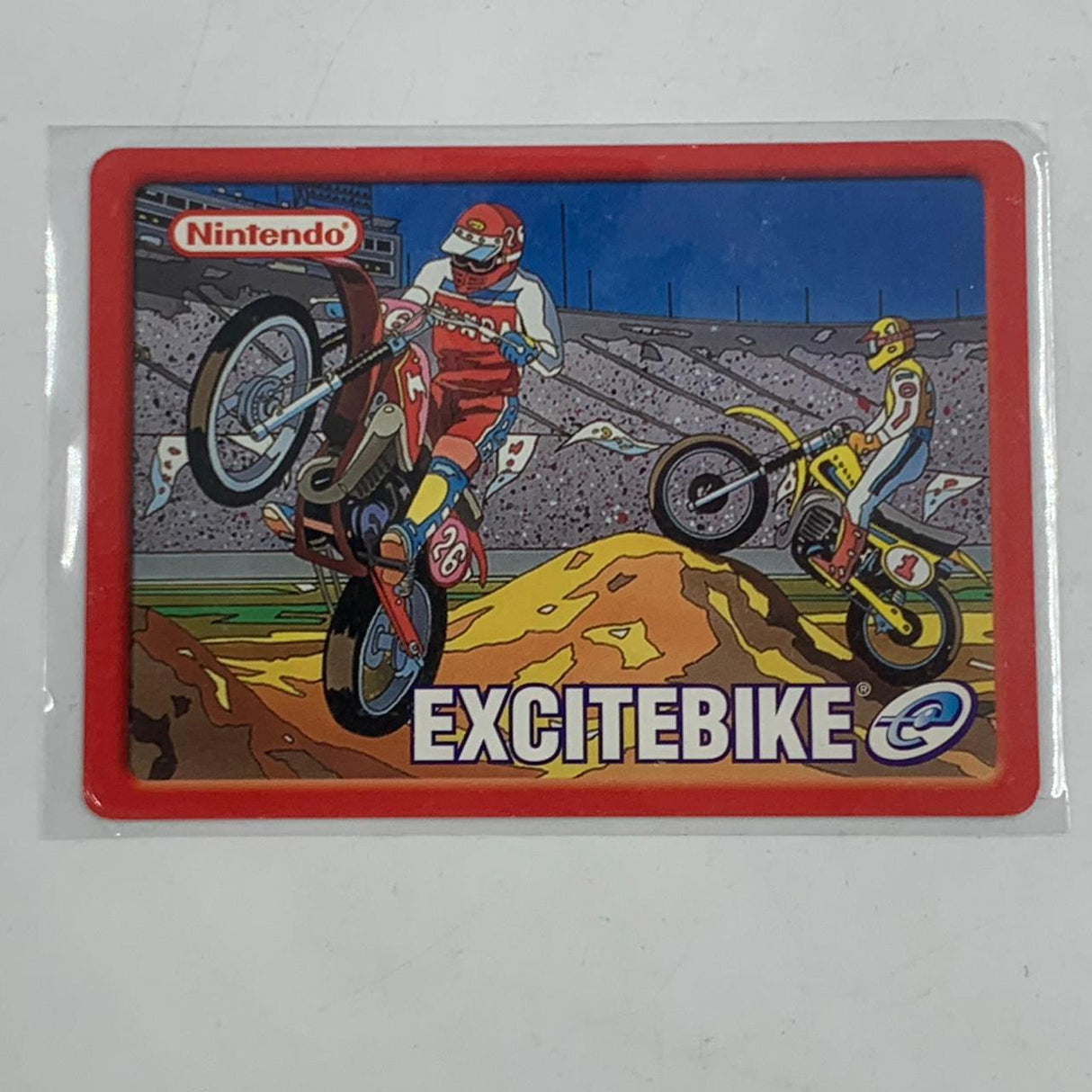 Nintendo Gameboy Advance E-Reader Cards Excitebike  5 Cards