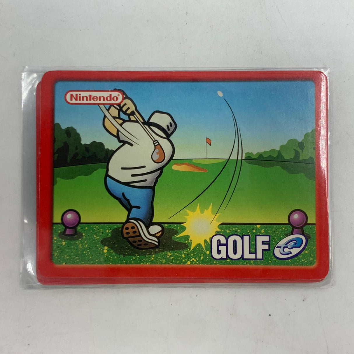 Nintendo Gameboy Advance E-Reader Cards Golf  5 Cards