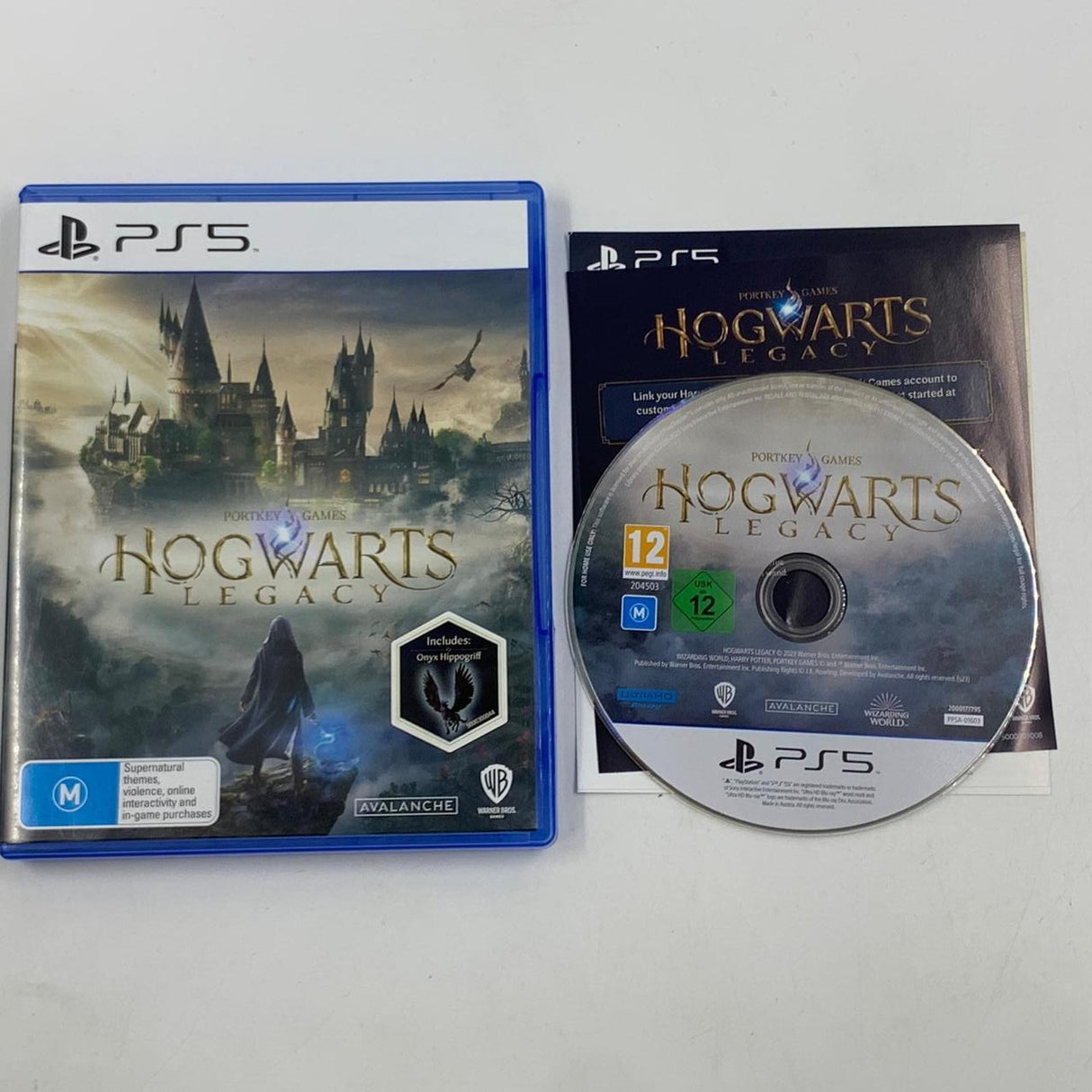 Hogwarts Legancy Playstation 5 PS5 Game Deluex Edition Boxed