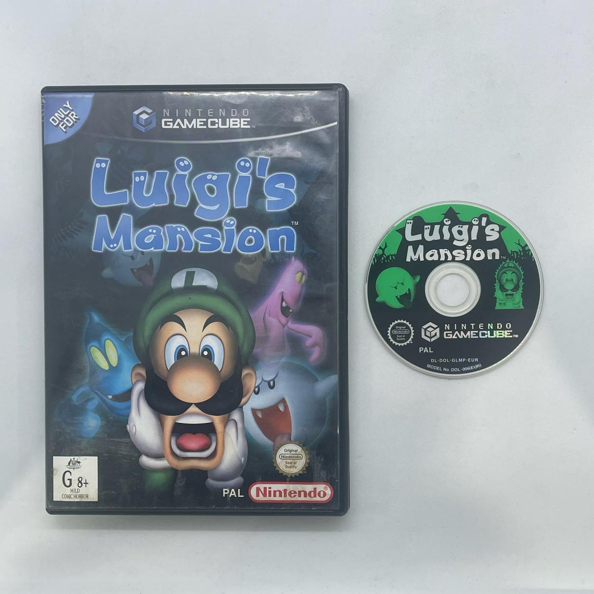 Luigi's Mansion Nintendo Gamecube Game PAL