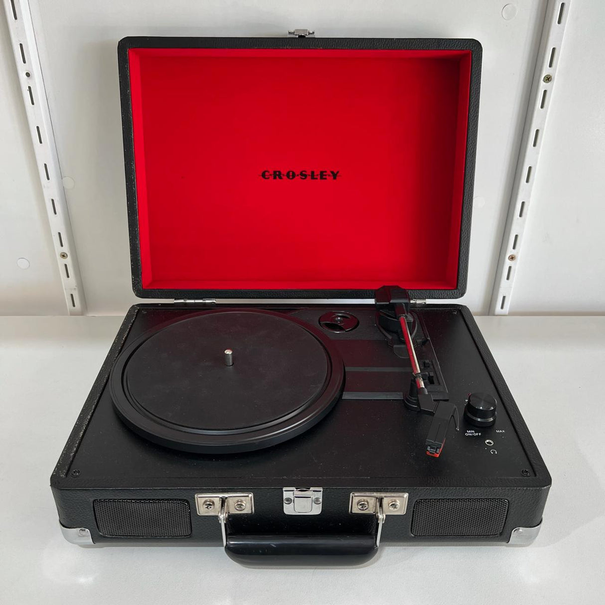 Crosley Cruiser Black Bluetooth Portable Turntable