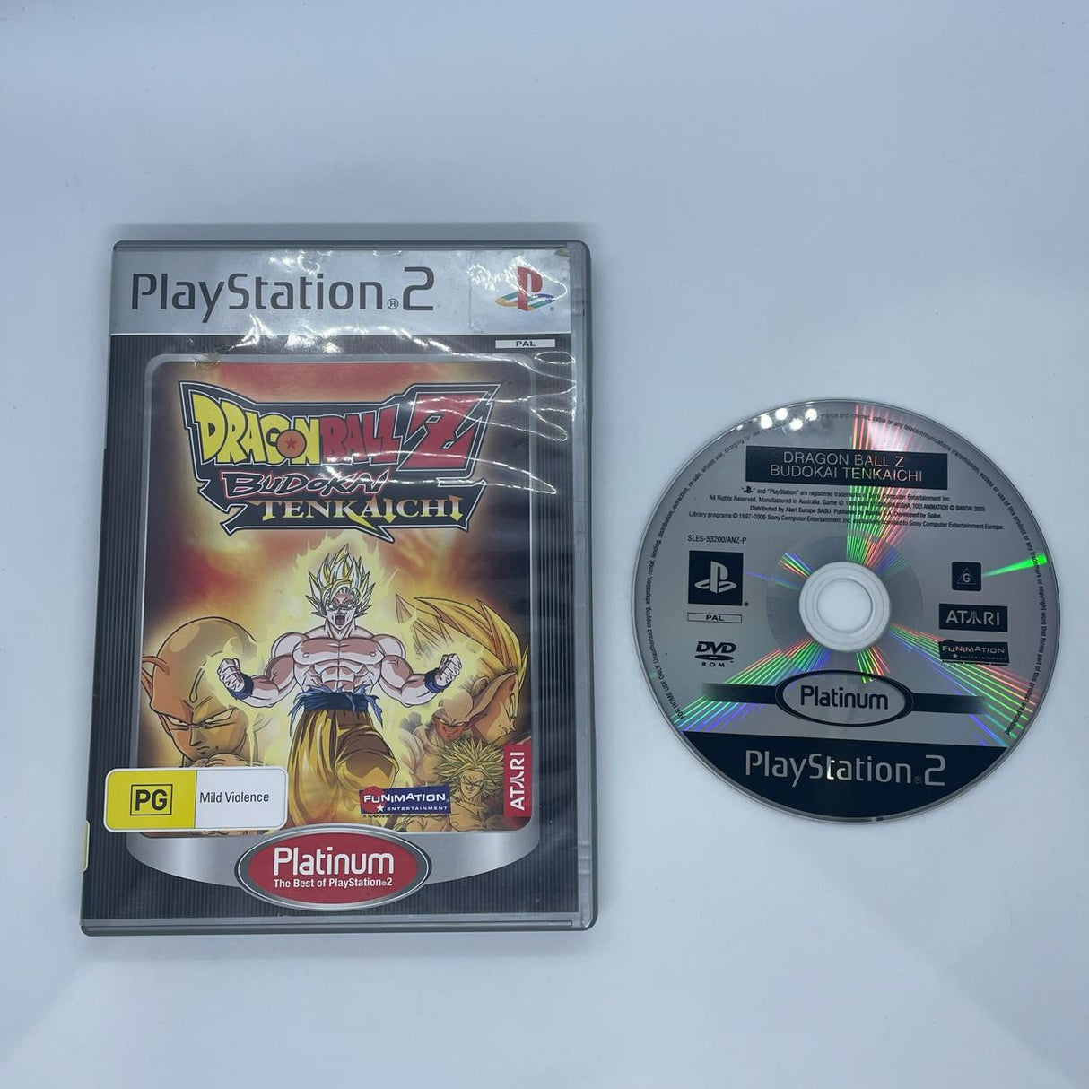 Dragon Ball Z Budokai Tenkaichi PS2 Playstation 2 Game PAL