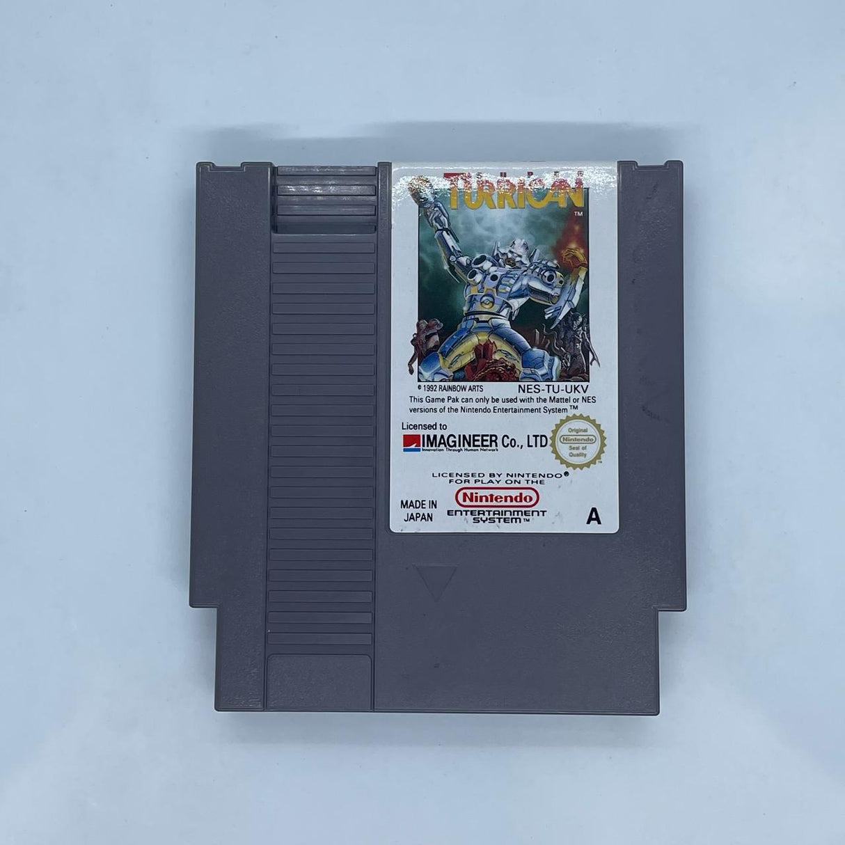 Super Turrican Nintendo Entertainment System NES Game Cartridge PAL