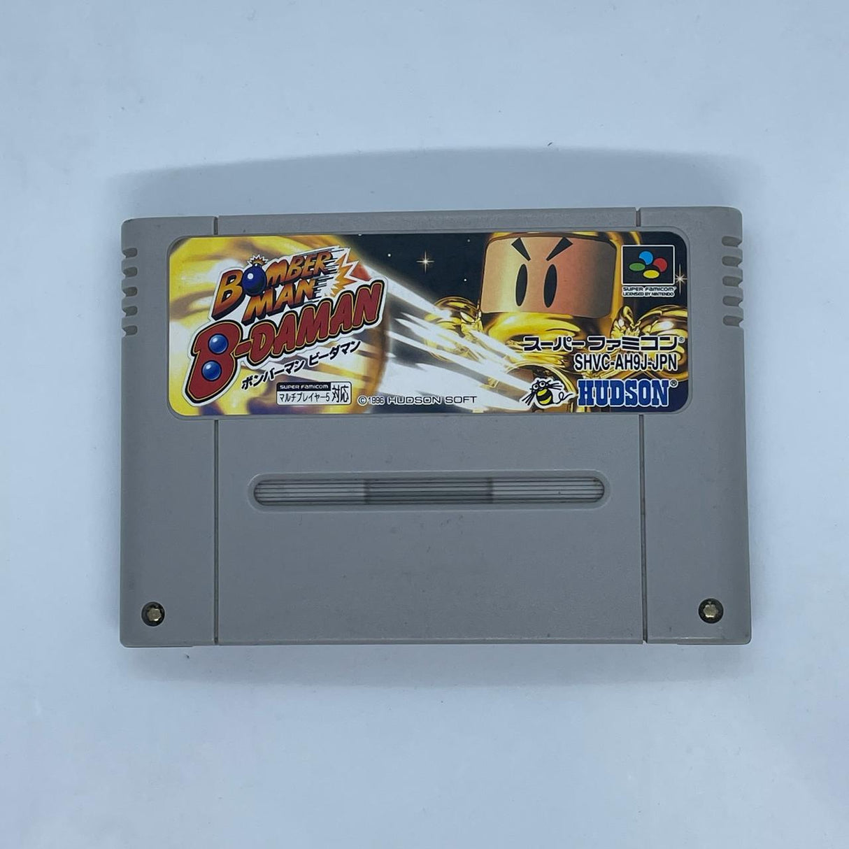 Bomber Man B-Daman Nintendo Super Famicom SNES Game Cartridge NTSC-J