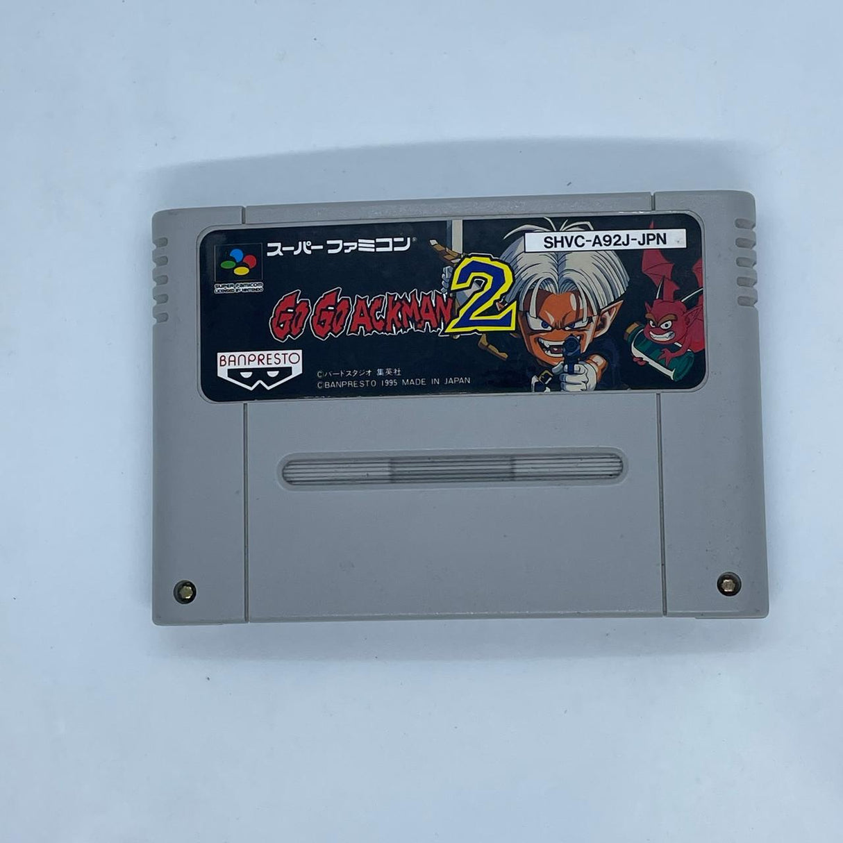 Go Go Ackman 2 Nintendo Super Famicom SNES Game Cartridge NTSC-J