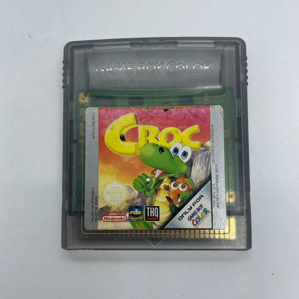 Croc Nintendo Gameboy Color / Colour Game