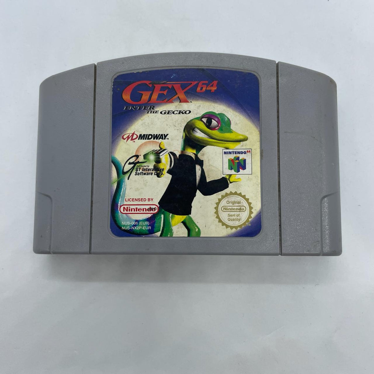 Gex 64 Enter The Gecko Nintendo 64 N64 Game Cartridge PAL