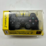 PS2 Playstation 2 DualShock Black Analog Controller Brand New