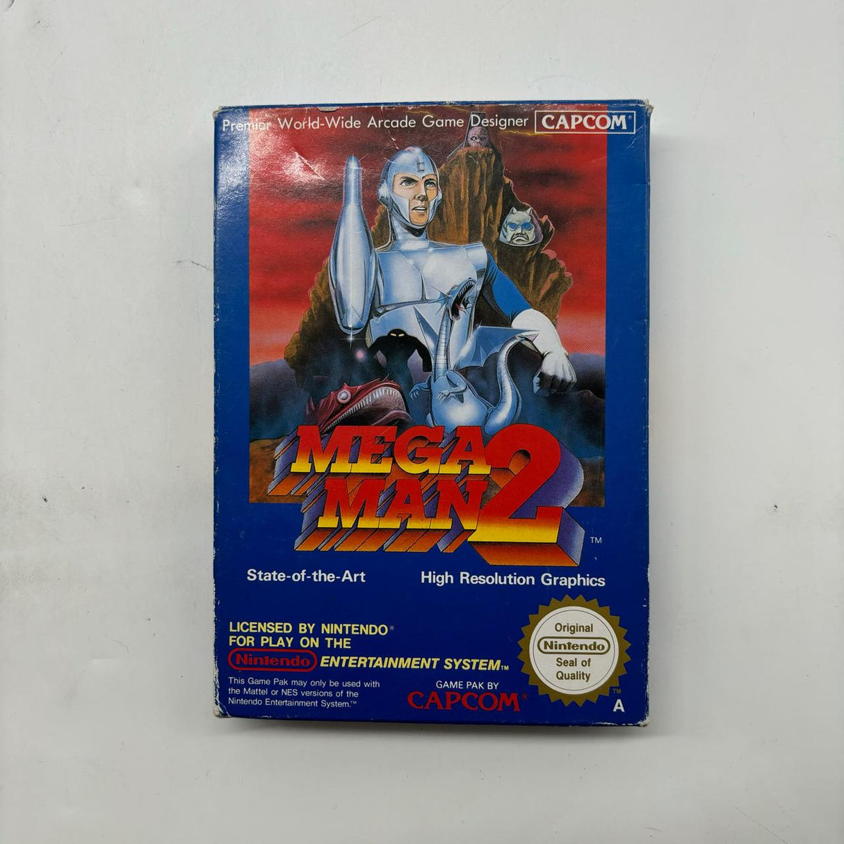 Mega Man 2 Nintendo Entertainment System NES Game + Manual PAL Boxed