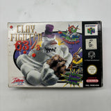 Clay Fighter 63 1/3 Nintendo 64 N64 Game Boxed