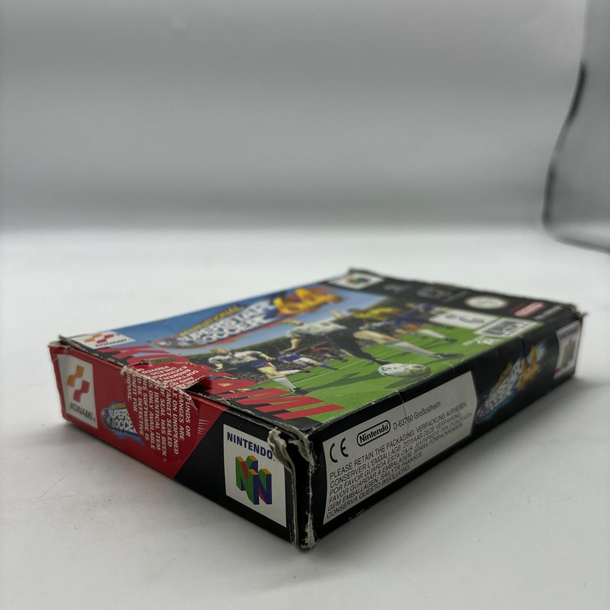 International Super Star Soccer 64 Nintendo 64 N64 Game Boxed