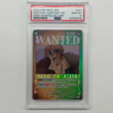 2023 Eustass Captain Kid Wanted One Piece Card #051 Graded PSA 10 OP01-051 Japanese