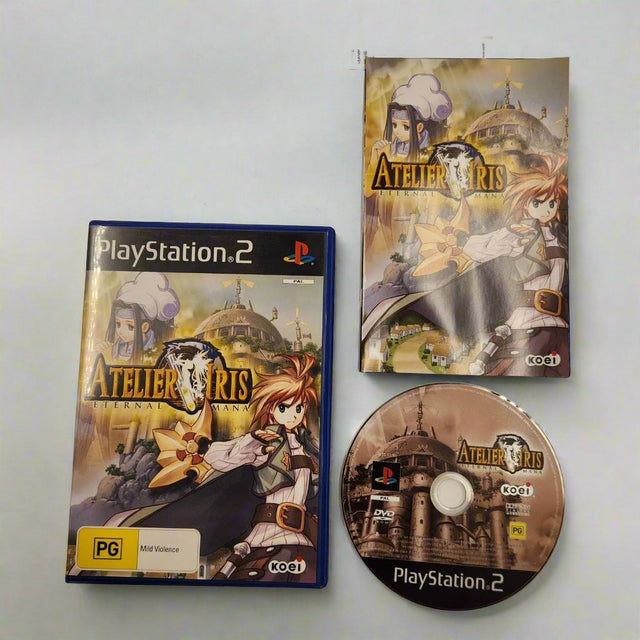 Atelier Iris: Eternal Mana PS2 Playstation 2 Game + Manual NTSC-J 28JY4 - Trippy Trades 