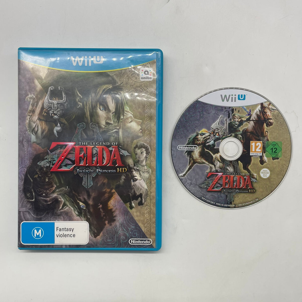 The Legend of Zelda Twilight Princess HD Nintendo Wii U Game PAL