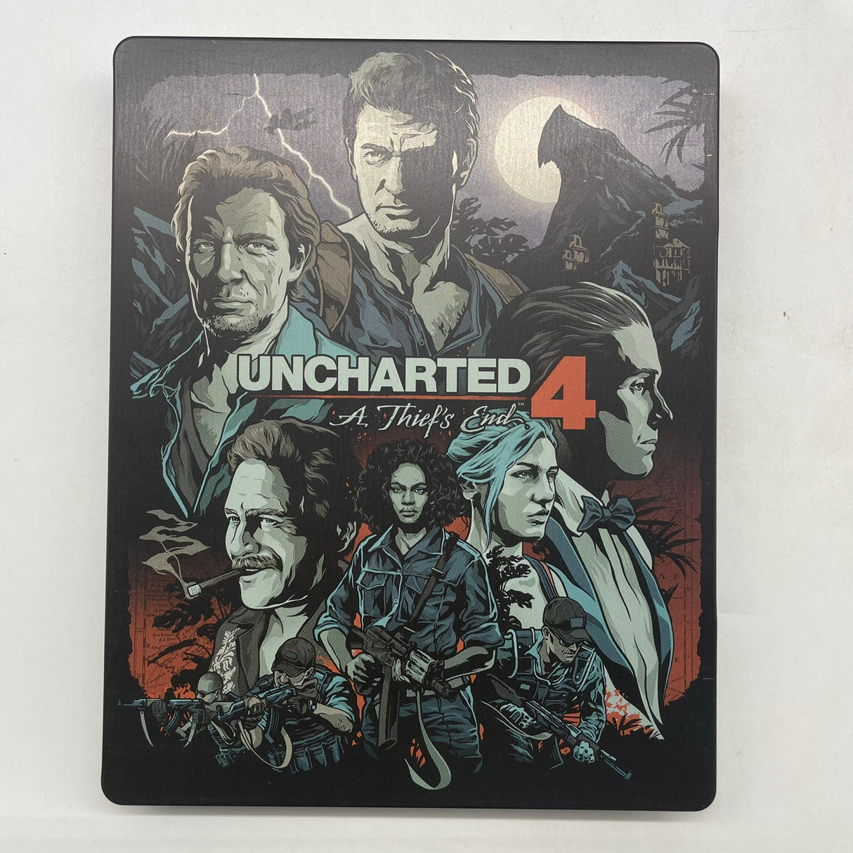 Uncharted 4 A Thief's End Special Steelbook Collector's Edition PlayStation 4 PS4 Game Complete Boxed