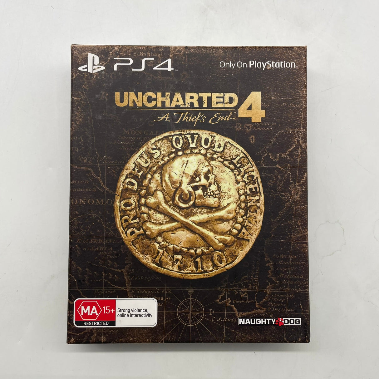 Uncharted 4 A Thief's End Special Steelbook Collector's Edition PlayStation 4 PS4 Game Complete Boxed