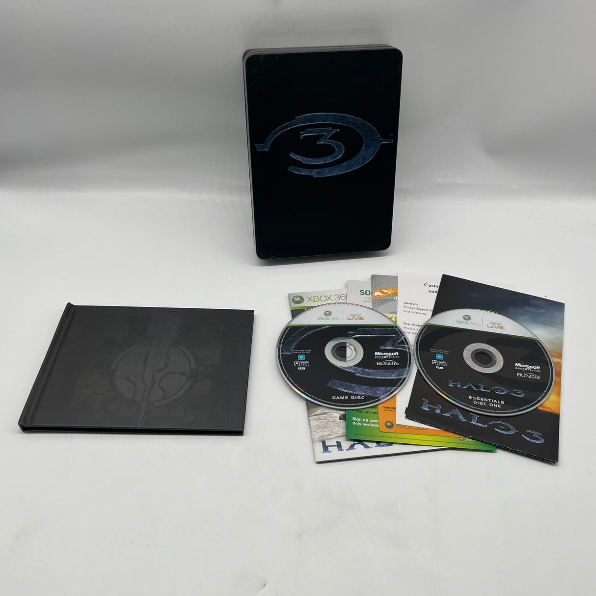 Halo 3 Limited Special Collector's Edition Steelbook Complete PAL