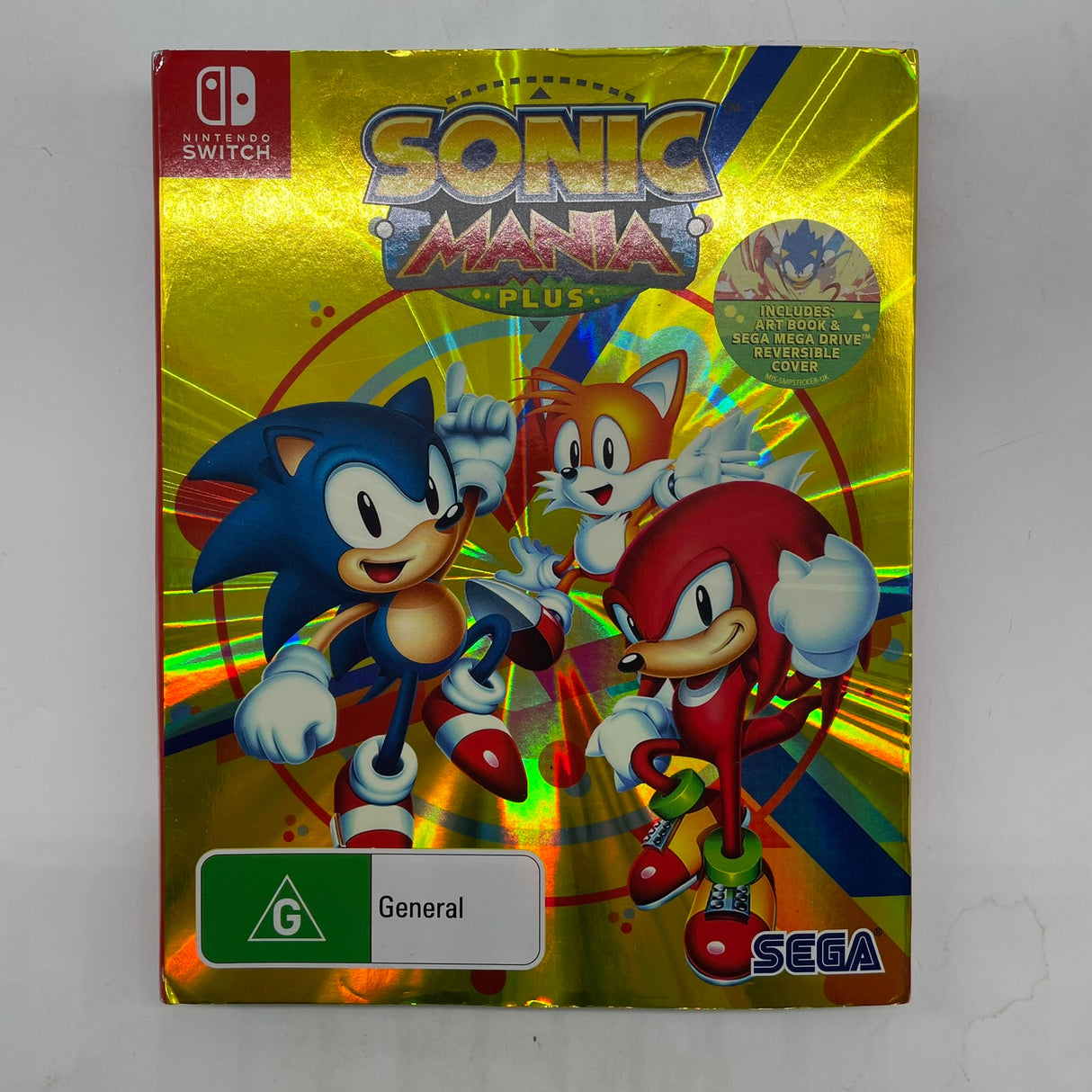 Sonic Mania Plus Nintendo Switch Limited Edition Game PAL