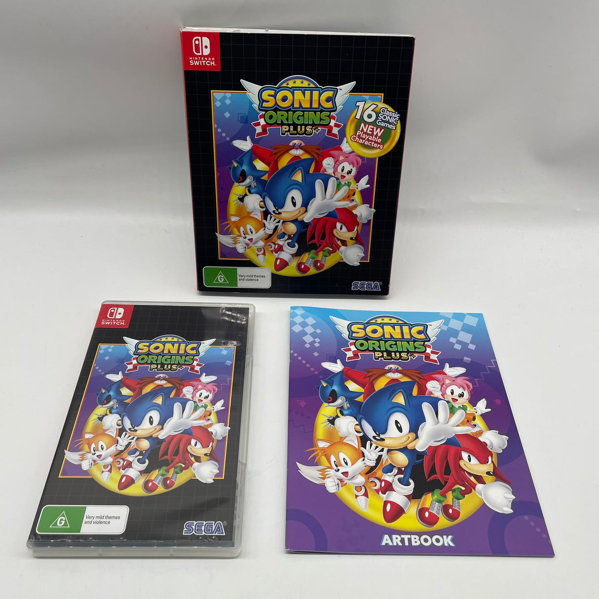 Sonic Origins Plus Nintendo Switch Limited Edition Game PAL