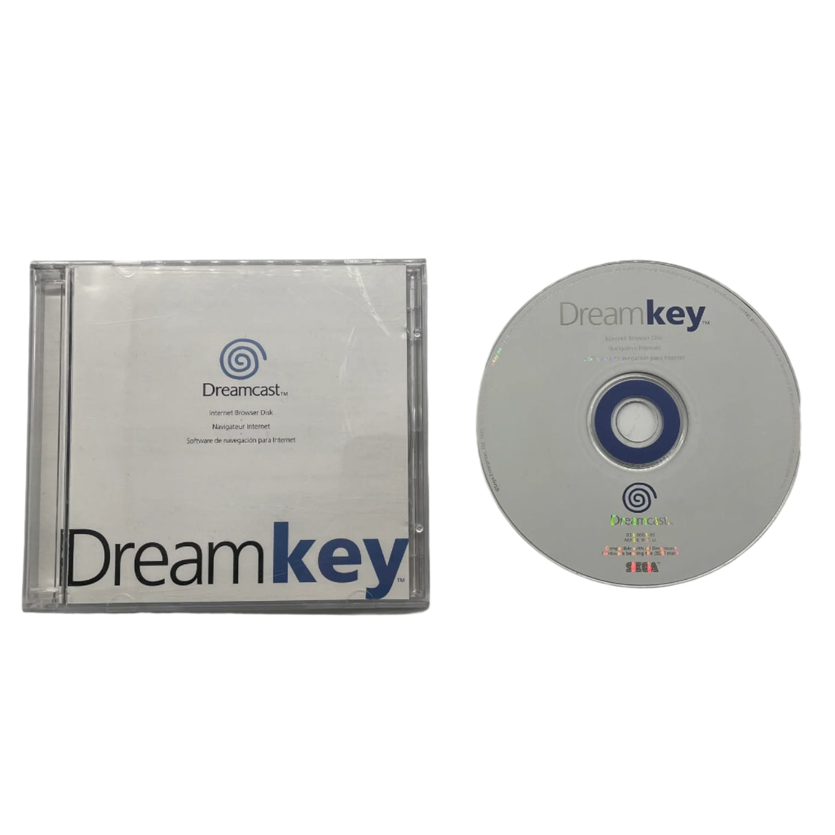 Dream Key Dreamcast Cd Internet Browser Access Disc