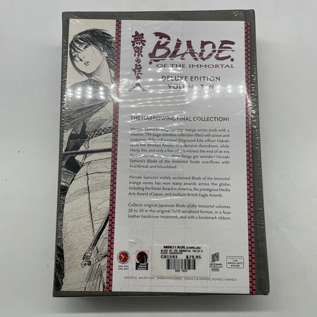 Blade Of The Immortal Deluxe Edition Volume 10 By Hiroaki Samura