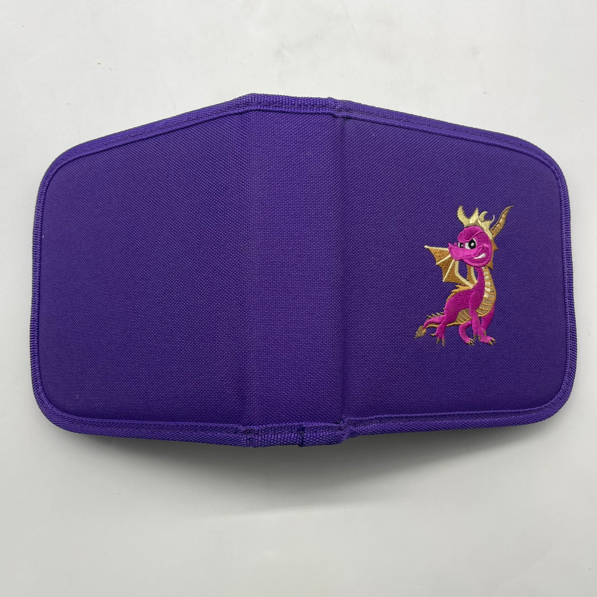 Spyro the Dragon CD DVD Blu-ray Disc Purple Case Holder Wallet Travel for PS1