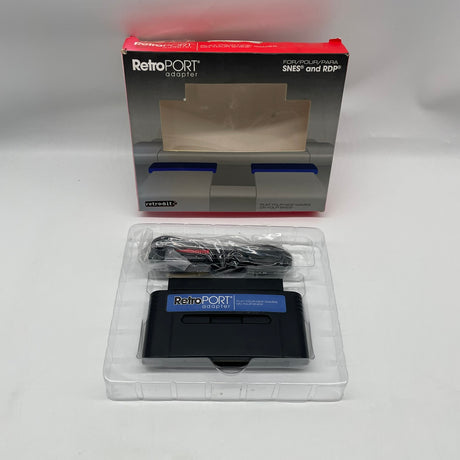 RetroPORT NES SNES Nintendo Adaptor Boxed Retro Port