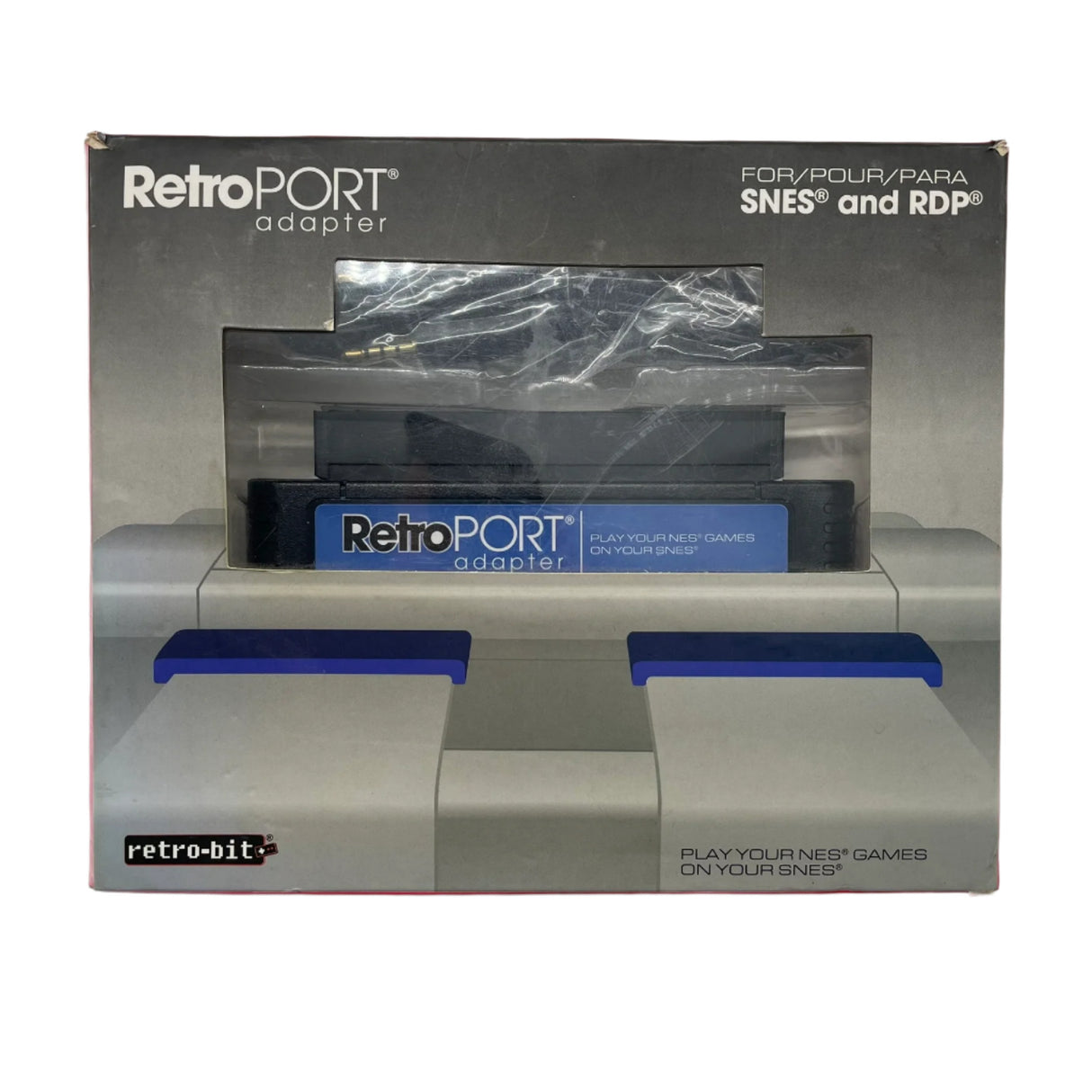 RetroPORT NES SNES Nintendo Adaptor Boxed Retro Port