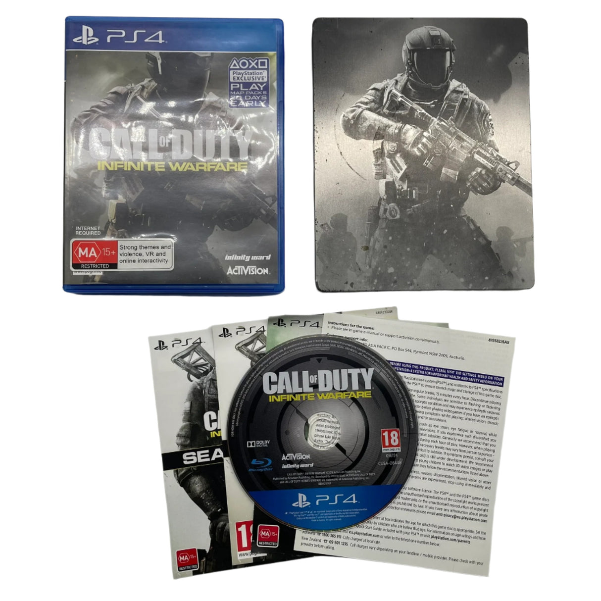 Call of Duty Infinite Warfare Steelbook PlayStation 4 PS4