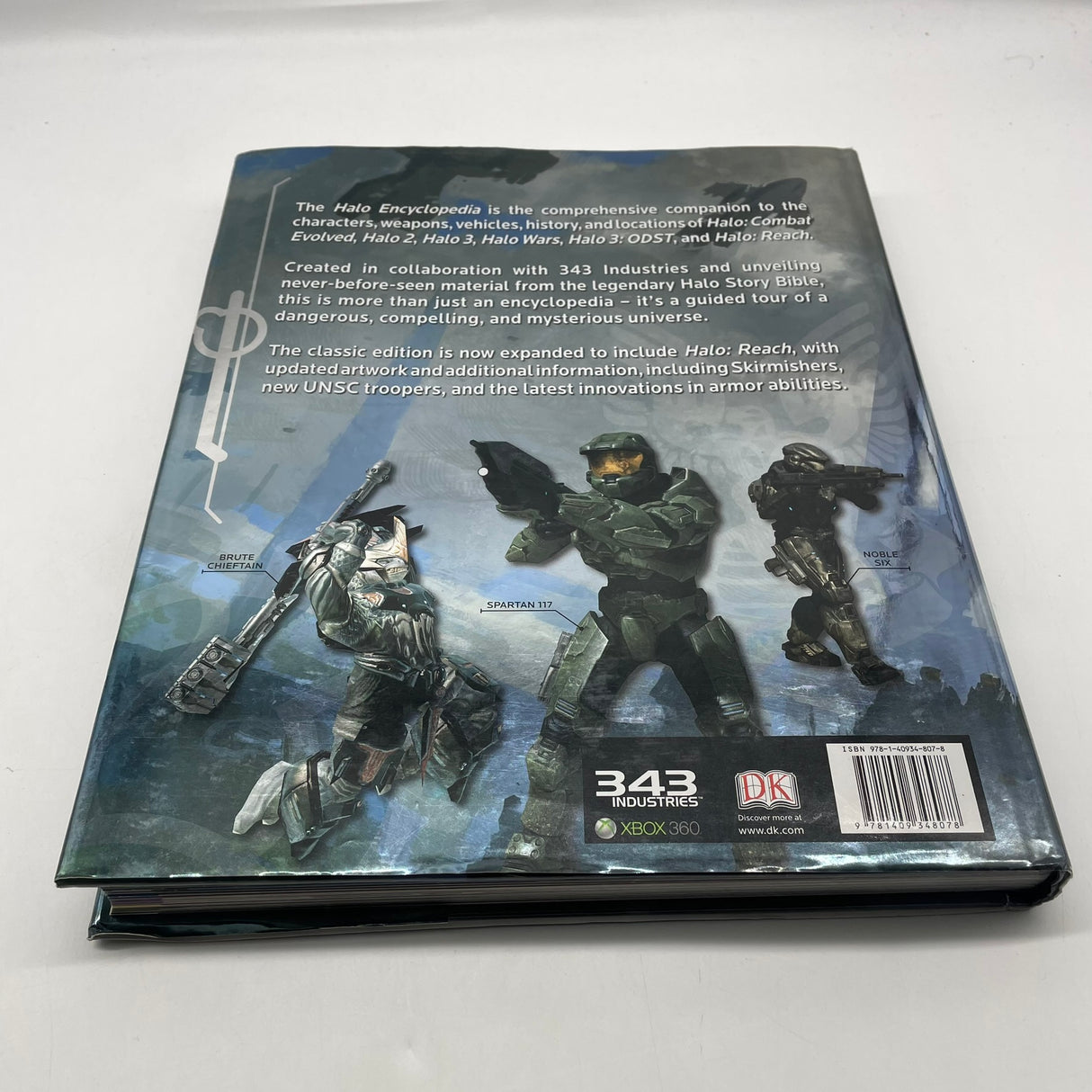 Halo Encyclopedia: The Definitive Guide To The Halo Universe Hardcover Book Strategy Guide