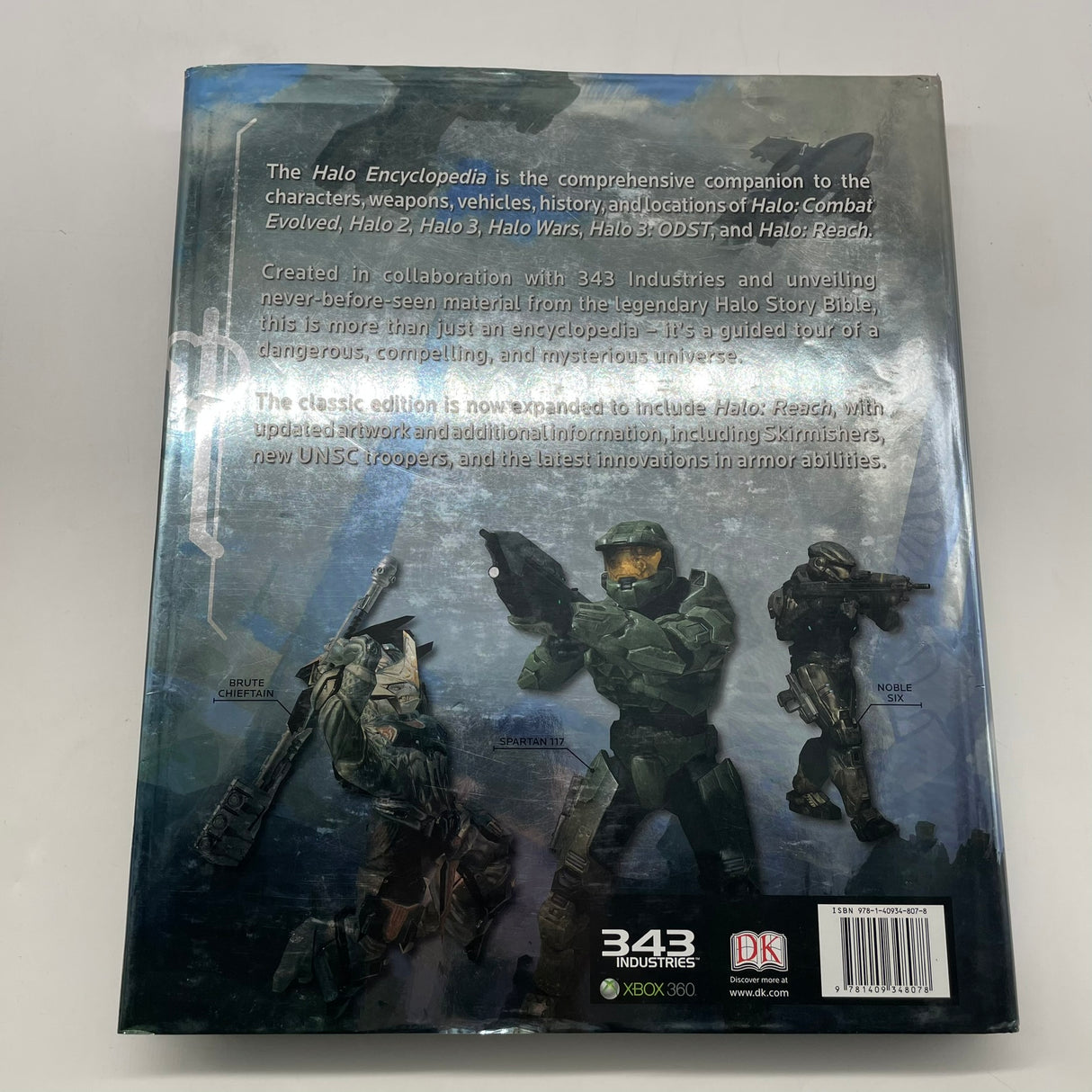 Halo Encyclopedia: The Definitive Guide To The Halo Universe Hardcover Book Strategy Guide