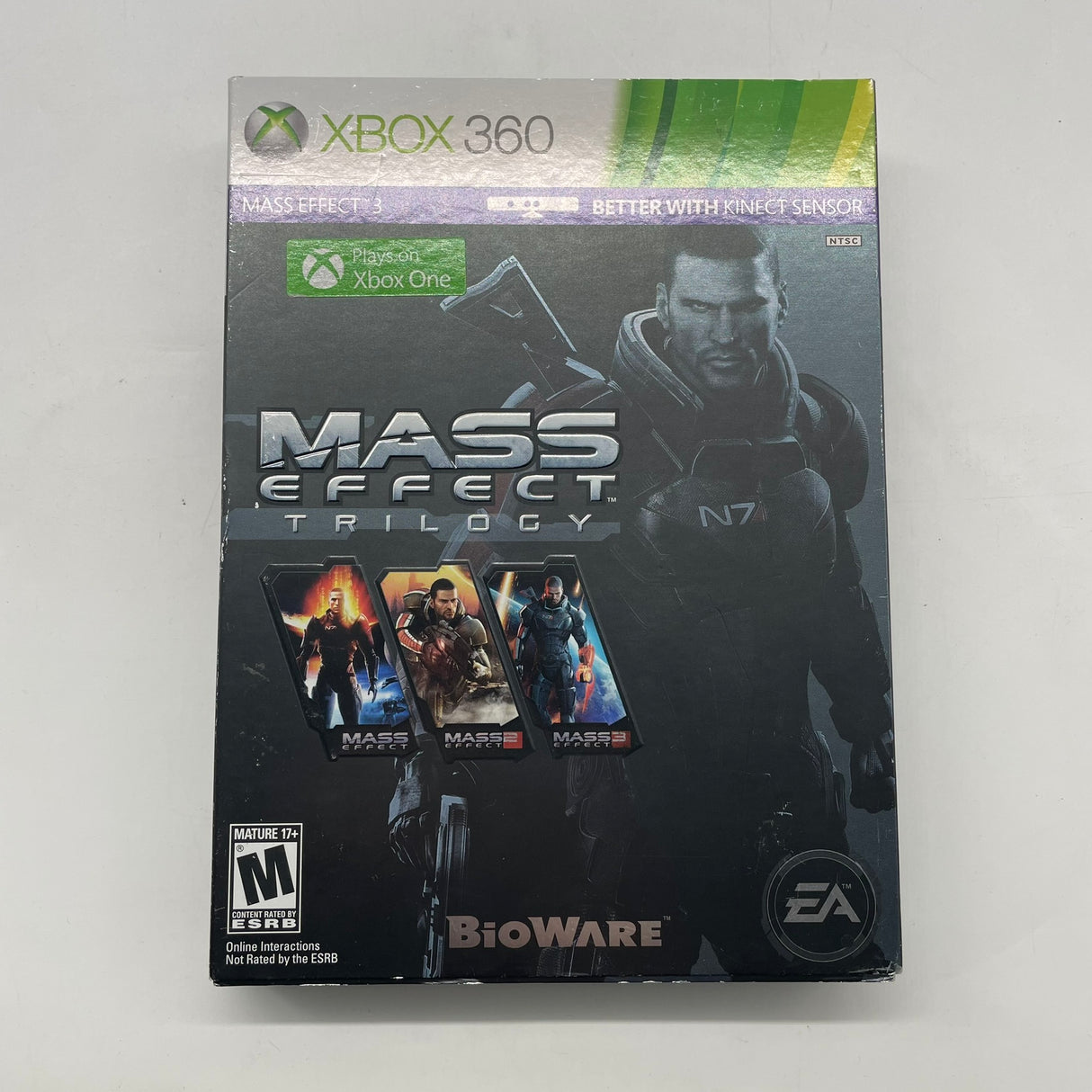 Mass Effect Trilogy Xbox 360 Boxed Complete