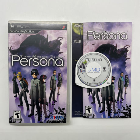 Shin Megami Tensei Persona Collector's Edition with CD Soundtrack PSP PlayStation Portable