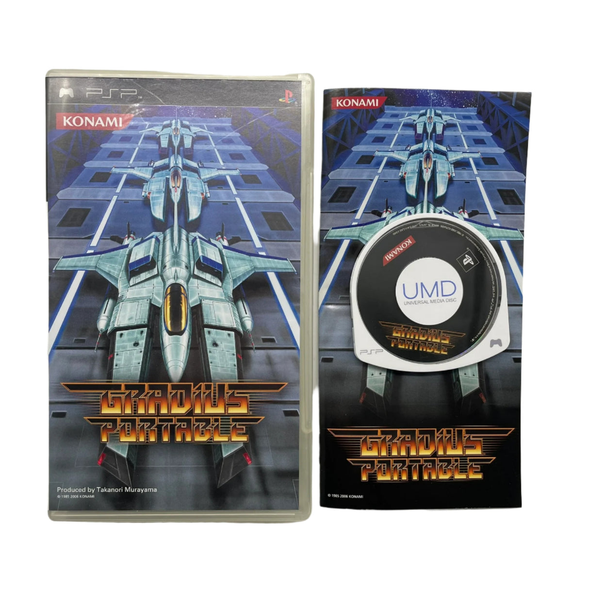 Gradius Portable PSP PlayStation Portable Game + Manual Japanese