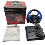 GT Force Gran Turismo 3 A-Spec Logitech Wired Racing Wheel with Pedals PS2 PlayStation 2 Boxed Complete