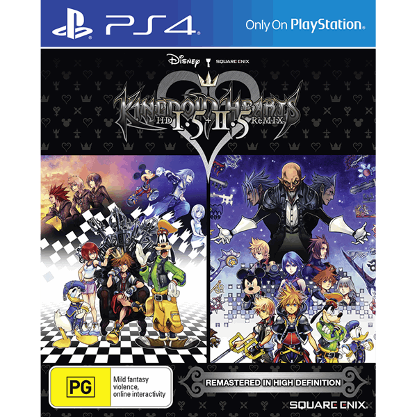 Kingdom Hearts HD I.5 + II.5 ReMIX PlayStation 4 PS4 Game