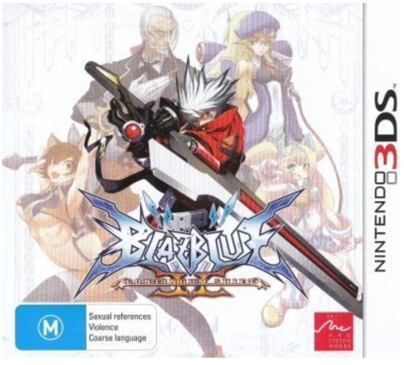 BlazBlue: Continuum Shift II 3DS Game PAL