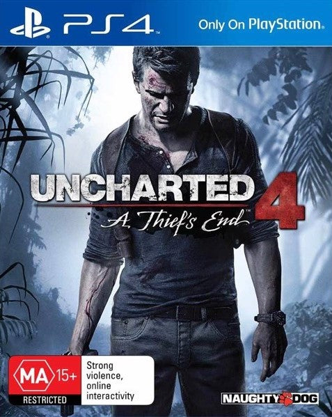 Uncharted 4: A Thief's End PlayStation 4 PS4 Game