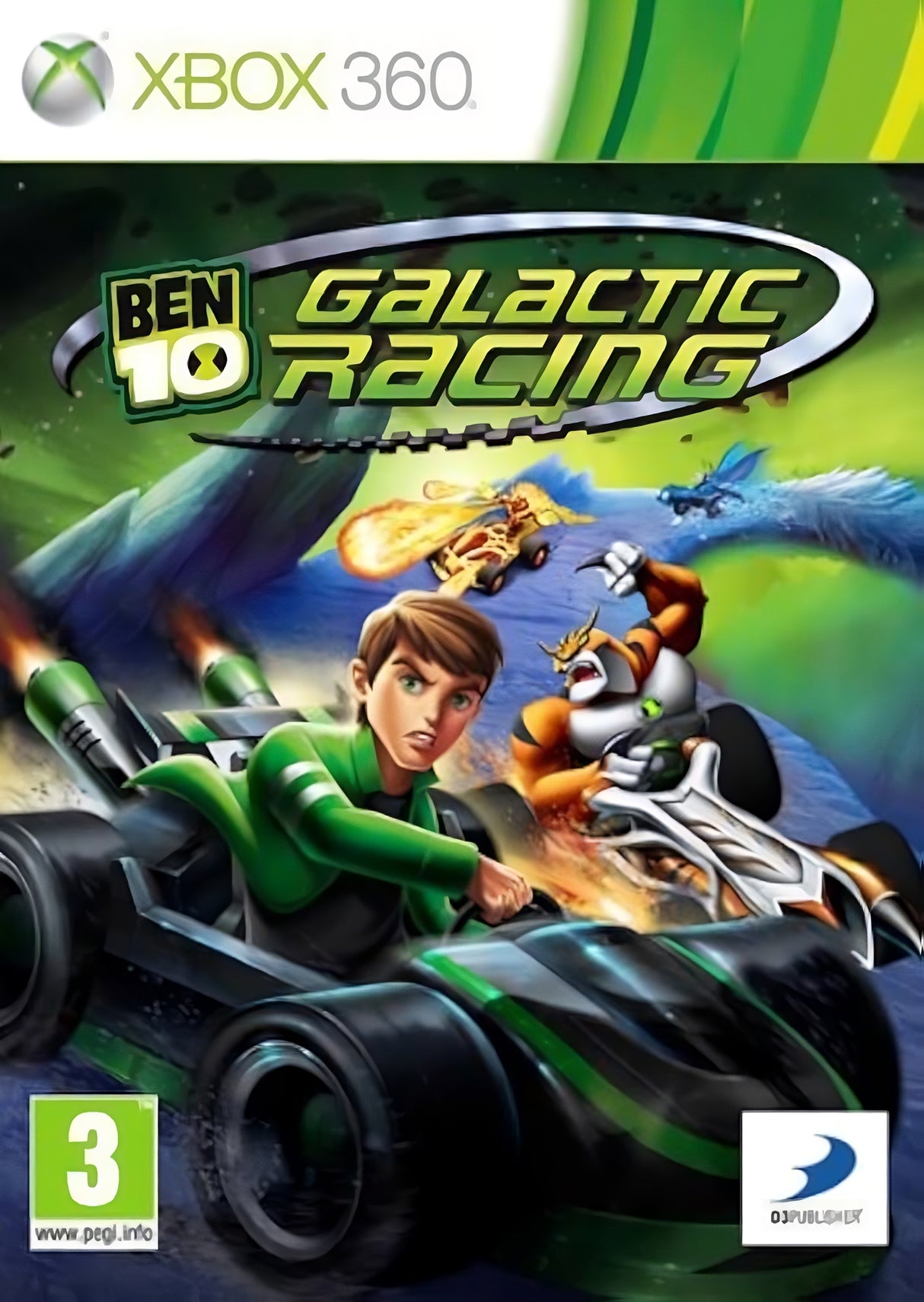 Ben 10: Galactic Racing Xbox 360 Game PAL