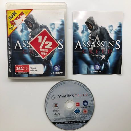 Assassins Creed PS3 Playstation 3 Game + Manual  28A4 - Trippy Trades 