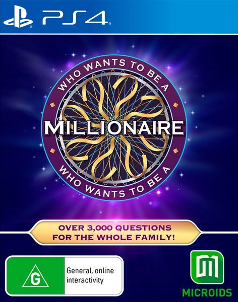 Who Wants to Be a Millionaire PlayStation 4 PS4 Game