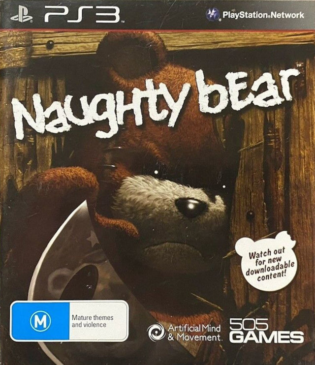 Naughty Bear Playstation 3 PS3 Game PAL Sony Playstation 3 Game