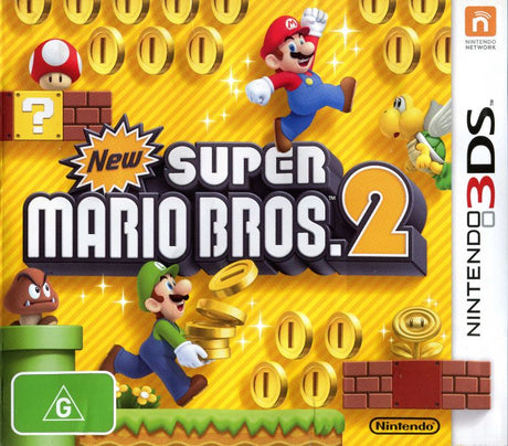 New Super Mario Bros. 2 3DS Game PAL Nintendo 3DS Game