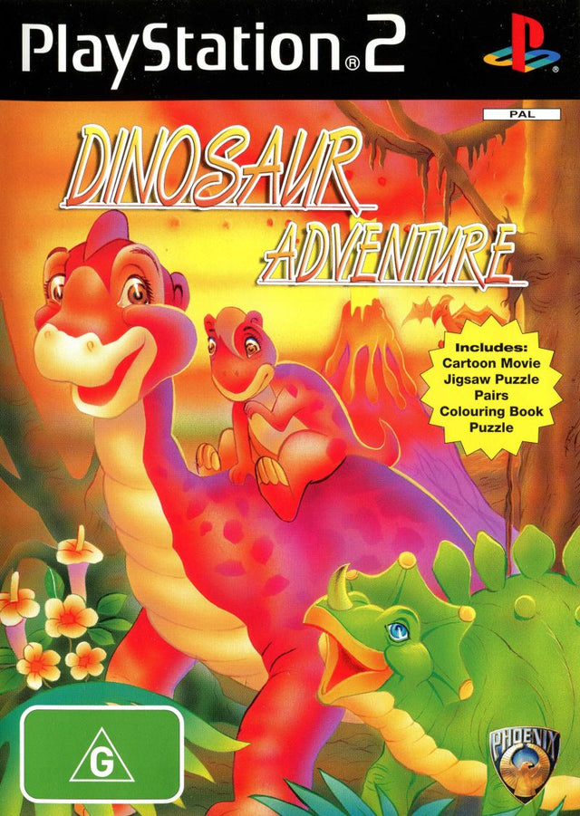 Dinosaur Adventure Playstation 2 PS2 Game PAL Sony Playstation 2 Game