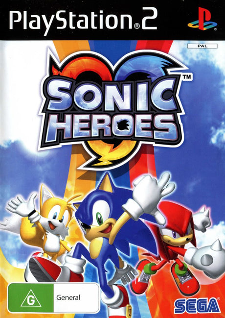 Sonic Heroes Playstation 2 PS2 Game PAL Sony Playstation 2 Game