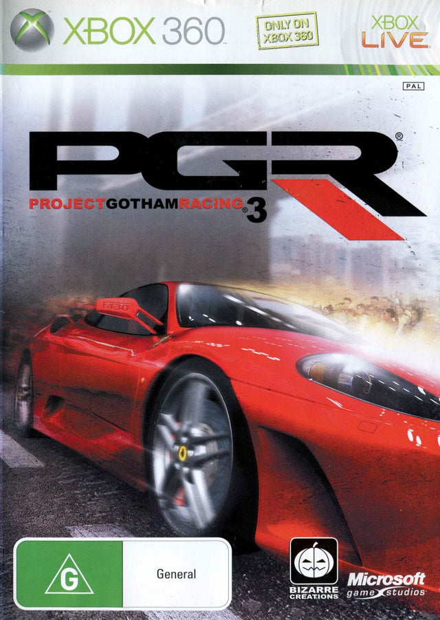 Project Gotham Racing 3 Xbox 360 Game PAL Microsoft Xbox 360 Game