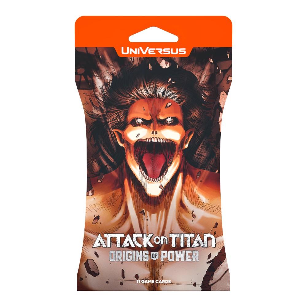 UniVersus Attack on Titan: Origins of Power Hanging Booster - Trippy Trades 