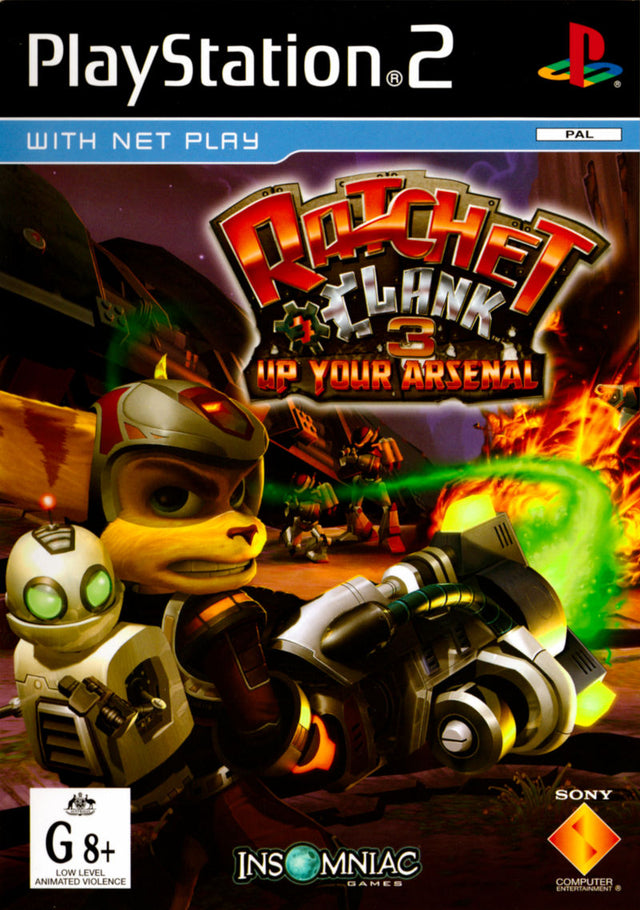 Ratchet & Clank: Up Your Arsenal Playstation 2 PS2 Game PAL Sony Playstation 2 Game