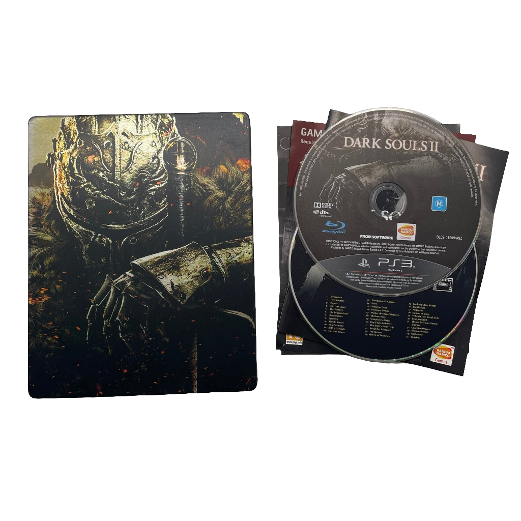 Dark Souls II 2 Steelbook Edition PS3 Playstation 3 Game + Manual PAL