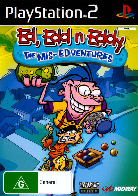 Ed, Edd n Eddy: The Mis-Edventures Playstation 2 PS2 Game PAL Sony Playstation 2 Game